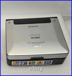 Vintage Sony PAL Digital8 Walkman VCR Recorder Video Transfer (GV-D800E)