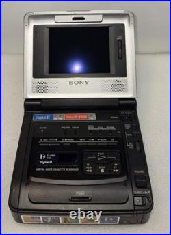 Vintage Sony PAL Digital8 Walkman VCR Recorder Video Transfer (GV-D800E)
