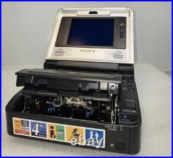 Vintage Sony PAL Digital8 Walkman VCR Recorder Video Transfer (GV-D800E)