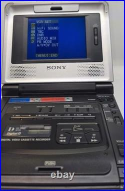Vintage Sony PAL Digital8 Walkman VCR Recorder Video Transfer (GV-D800E)