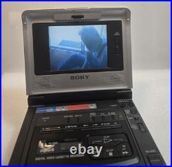 Vintage Sony PAL Digital8 Walkman VCR Recorder Video Transfer (GV-D800E)
