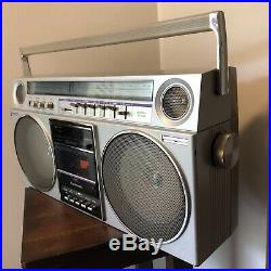 Vintage Sony RX-5085 Boombox Cassette Player Radio Recorder Hi-fi Sound WORKS