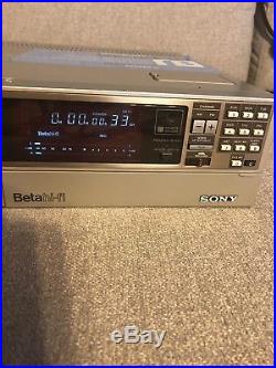 Vintage Sony SL-2710 Betamax Stereo Video Cassette Recorder VCR Hi-Fi Player