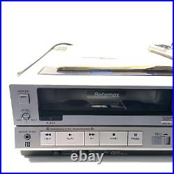 Vintage Sony SL-HF300 Beta hi-fi Stereo Video Cassette Recorder Betamax WORKS