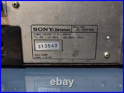 Vintage Sony SL-T50ME Betamax Video Cassette Recorder Rare European Model READ