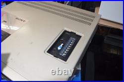 Vintage Sony SL-T50ME Betamax Video Cassette Recorder Rare PARTS OR REPAIR