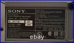 Vintage Sony SLV-D370P DVD VHS/VCR Combo Player With Universal Remote Test/Works