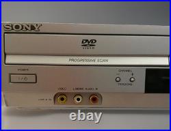 Vintage Sony SLV-D370P DVD VHS/VCR Combo Player With Universal Remote Test/Works