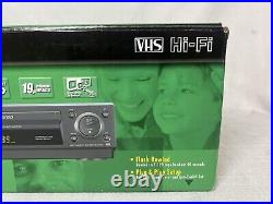 Vintage Sony SLV-N500 VHS VCR Player Hi Fi Stereo Video Cassette Recorder With Box