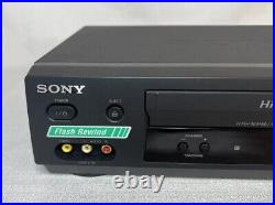 Vintage Sony SLV-N500 VHS VCR Player Hi Fi Stereo Video Cassette Recorder With Box