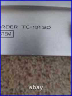 Vintage Sony Stereo Cassette Recorder Cassette Deck Model TC-131 SD Tested