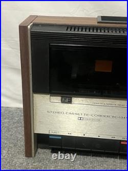 Vintage Sony Stereo Cassette Recorder TC 134 SD Tested
