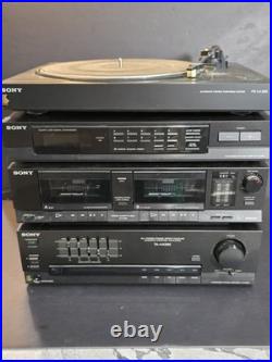 Vintage Sony Stereo System Stack PS-LX285 TA-AX285 TC-W285 ST-JX285 Untested NR Vintage Sony Stereo System Stack PS-LX285 TA-AX285 TC-W285 ST-JX285 Untested NR