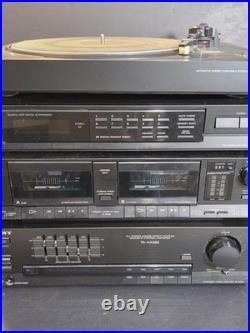 Vintage Sony Stereo System Stack PS-LX285 TA-AX285 TC-W285 ST-JX285 Untested NR