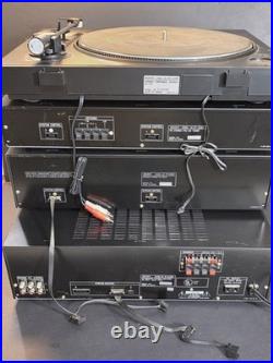 Vintage Sony Stereo System Stack PS-LX285 TA-AX285 TC-W285 ST-JX285 Untested NR