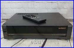 Vintage Sony Super Beta SL-HF2000 Video Cassette Recorder WORKS With REMOTE