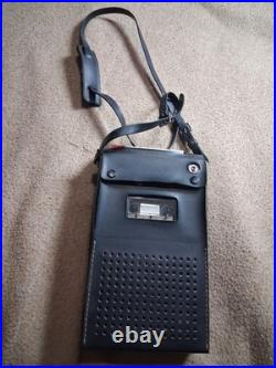 Vintage Sony TC-100 Portable Tape Deck Cassette Tapecorder, Microphone & Cases