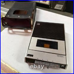 Vintage Sony TC-124 Stereo Cassette-Recorder with Speakers & More TESTED