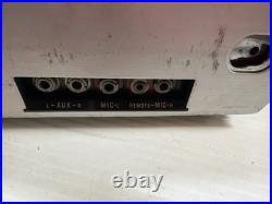 Vintage Sony TC-124 Stereo Cassette-Recorder with Speakers & More TESTED