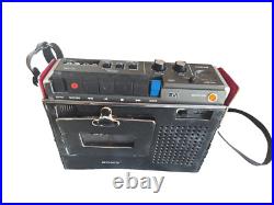 Vintage Sony TC-142 Three Heads Alarm Tape Cassette Recorder Player UNTESTED