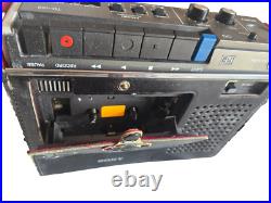 Vintage Sony TC-142 Three Heads Alarm Tape Cassette Recorder Player UNTESTED