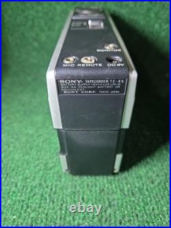 Vintage Sony TC-45 Cassette Corder Tested Works
