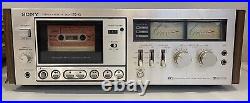 Vintage Sony TC-K6 Stereo Cassette Deck Tape Recorder Stereo POWERS ON-read Desc