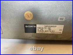 Vintage Sony TC-K61 Cassette Tape Recorder Player Japan Works Vintage Sony TC-K61 Cassette Tape Recorder Player Japan Works