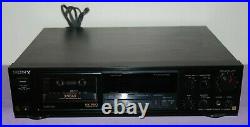Vintage Sony TC-K630ES Three Head Stereo Cassette Recorder 1989s Great Condi