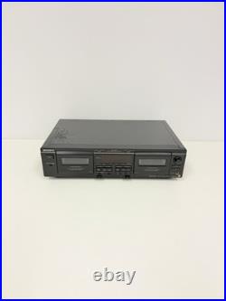 Vintage Sony TC-WA7ESA Stereo Cassette Deck With Dolby S Parts/Repair