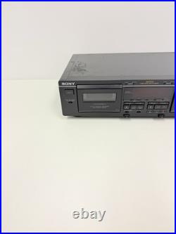 Vintage Sony TC-WA7ESA Stereo Cassette Deck With Dolby S Parts/Repair