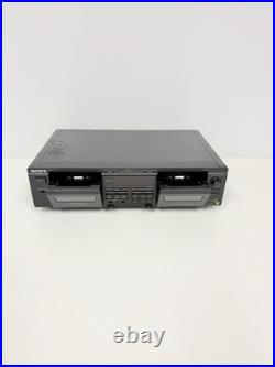 Vintage Sony TC-WA7ESA Stereo Cassette Deck With Dolby S Parts/Repair
