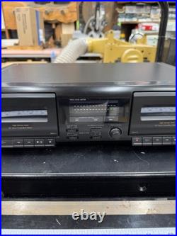 Vintage Sony TC-WE305 Dolby Dual Cassette Tape Deck Dubbing Recorder 5 NEW BELTS