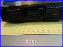 Vintage Sony TC-WE305 Stereo Cassette Deck Dual Cassette Recorder