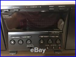 Vintage Sony TC-WE475 Dual Stereo Cassette Double Deck Tape Player Recorder NEW