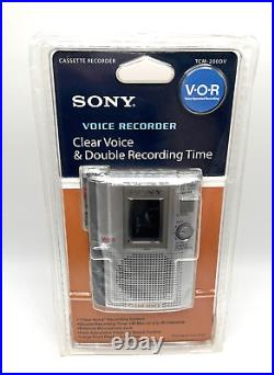 Vintage Sony TCM-200DV Handheld Cassette Voice Recorder Dictation VOR NOS Sealed