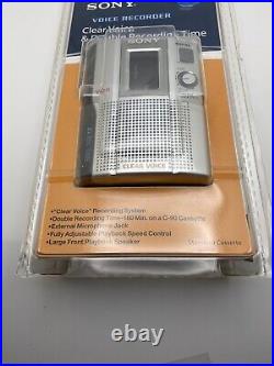 Vintage Sony TCM-200DV Handheld Cassette Voice Recorder Dictation VOR NOS Sealed