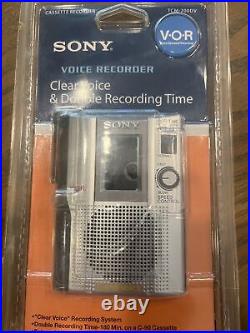 Vintage Sony TCM-200DV Handheld Cassette Voice Recorder Dictation VOR NOS Sealed