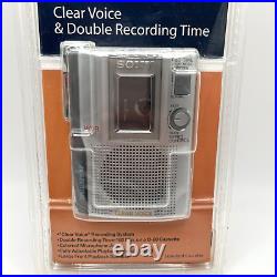 Vintage Sony TCM-200DV Handheld Cassette Voice Recorder Dictation VOR NOS Sealed