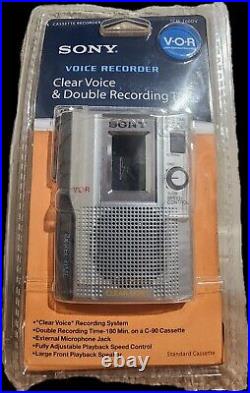 Vintage Sony TCM-200DV Handheld Cassette Voice Recorder VOR NewithSealed