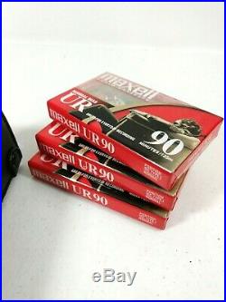 Vintage Sony TCM-5000EV Three Head Portable Cassette Recorder Lot Tested C Video