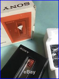 Vintage Sony TCM-7 Cassette-Corder Recorder New In Box