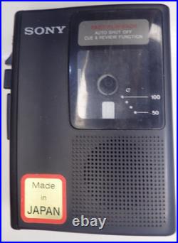 Vintage Sony TCM-S63 Hanheld Cassette Recorder