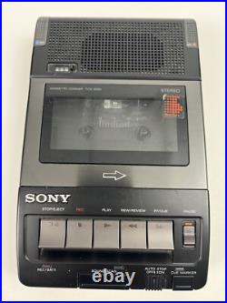 Vintage Sony TCS-2000 Cassette Recorder Portable Player 1990 Made in Japan