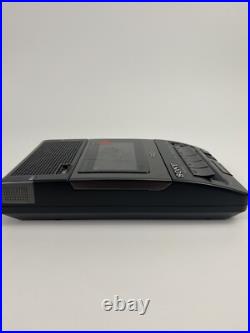 Vintage Sony TCS-2000 Cassette Recorder Portable Player 1990 Made in Japan