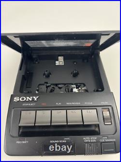 Vintage Sony TCS-2000 Cassette Recorder Portable Player 1990 Made in Japan