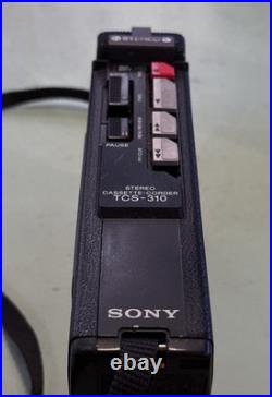 Vintage Sony TCS-310 Stereo Cassette Recorder Pete Fountain Estate Parts Repair