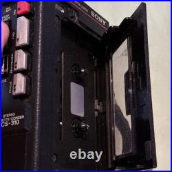 Vintage Sony TCS-310 Stereo Cassette Recorder Pete Fountain Estate Parts Repair