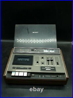 Vintage Sony Tapecorder Cassette Player Recorder Tc-165 Tokyo Japan (p1)