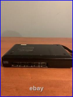 Vintage Sony Tc 1100t Cassette Recorder With Digital Quartz Clock Rare